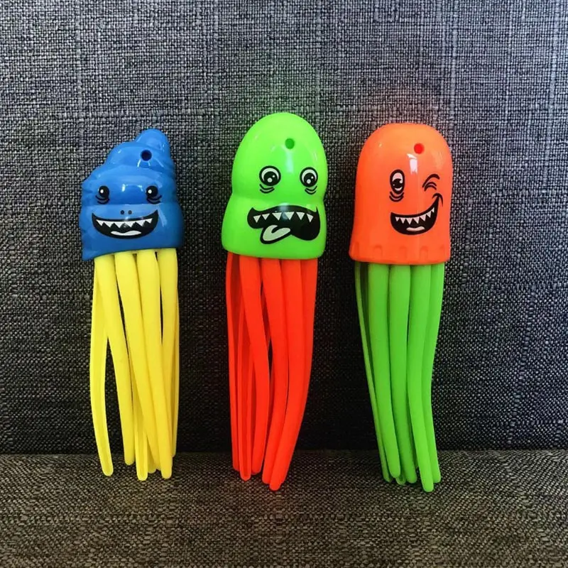 

Bath toys underwater swimming pool swimming pool accessories children funny face diving Octopus Kids Toys, Water toyInteresting