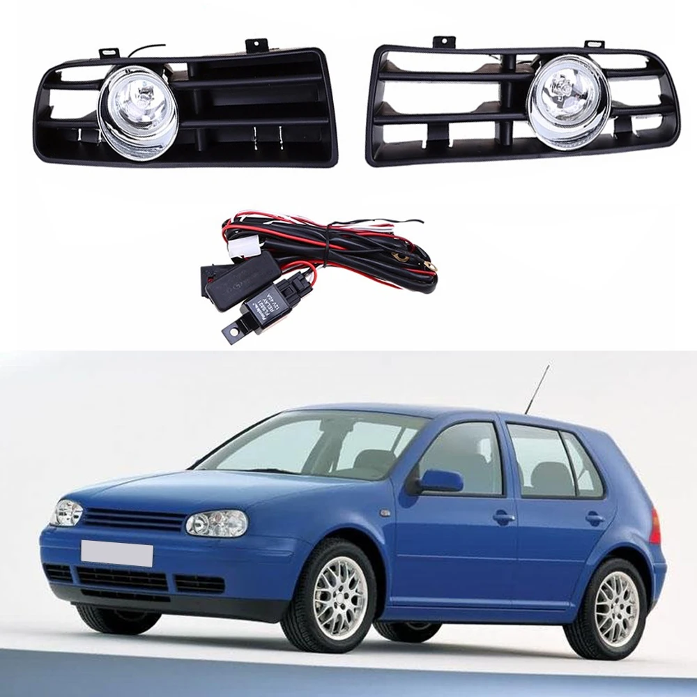 Противотуманные фары решетка переключатель ламп жгут проводов 2 Шт