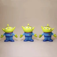 3pcsset disney toy story 4 green aliens 4cm action figurine collection toys model doll mini pendant for kids gifts