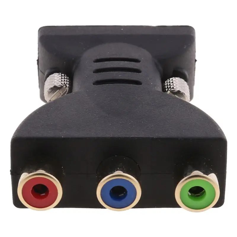 Адаптер VGA-AV штекер VGA-3RCA для видеоразъема DVD ТВ-проектора устройства высокой