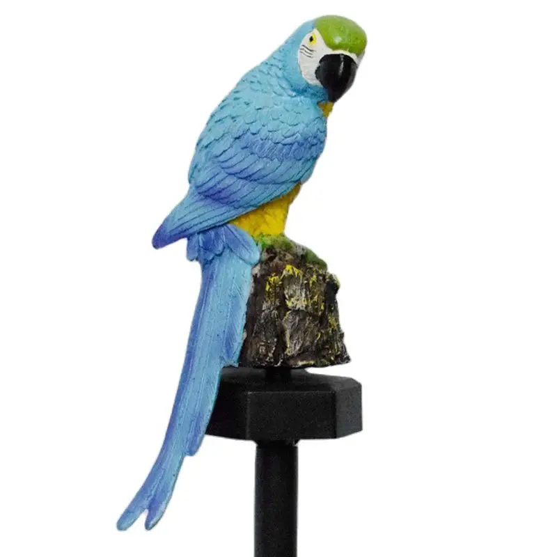 

Resin Parrot Solar Powered Outdoor LED Lights Waterproof Garden Decoration For Outdoor Lndoor Lawn Patio Yard Garden Statue