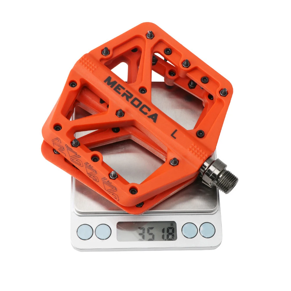 Нейлоновая педаль для горного шоссейного велосипеда 14 мм ширина легкий