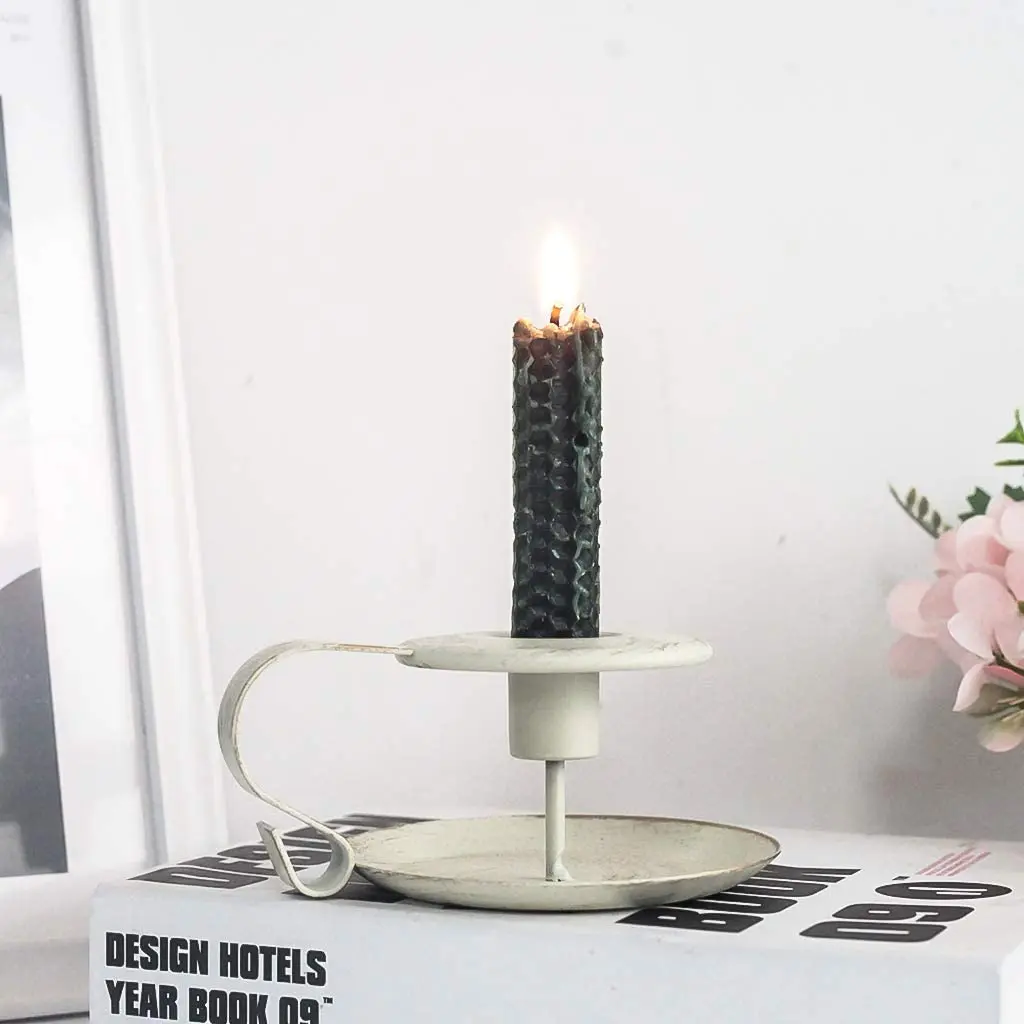 Винтажные подсвечники 2 шт. маленький железный подсвечник для дома кофе гостиной