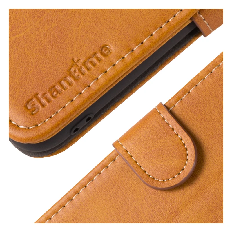 Откидной Чехол для Leagoo Z10 деловой кожаный роскошный чехол с магнитным бумажником - Фото №1