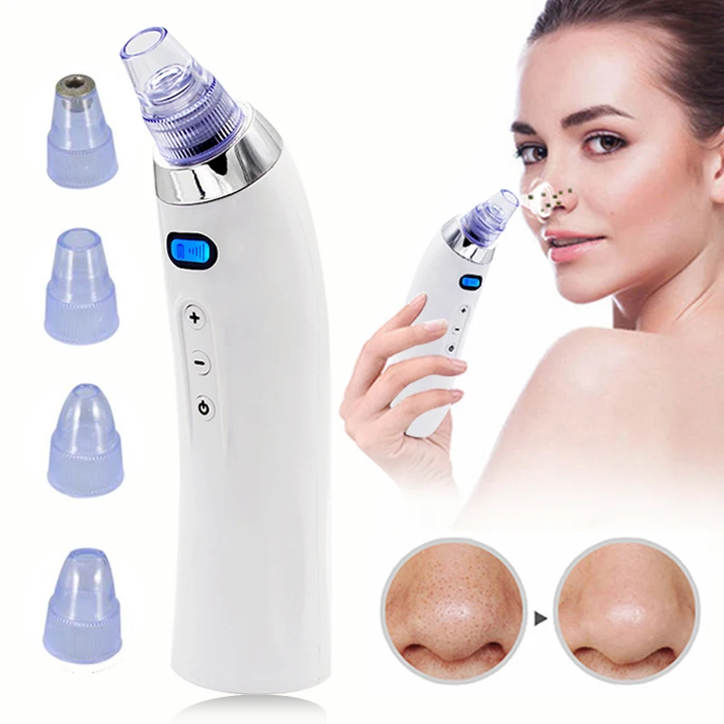 Электрический прибор для удаления угрей лица с черной точкой/пор вакуумный