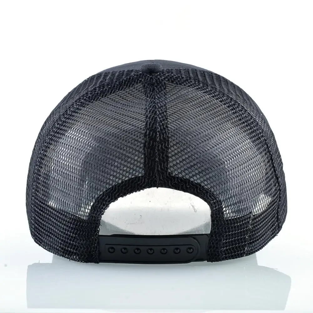 Бейсболка для мужчин и женщин сетчатая Кепка папы дышащая с козырьком свободная