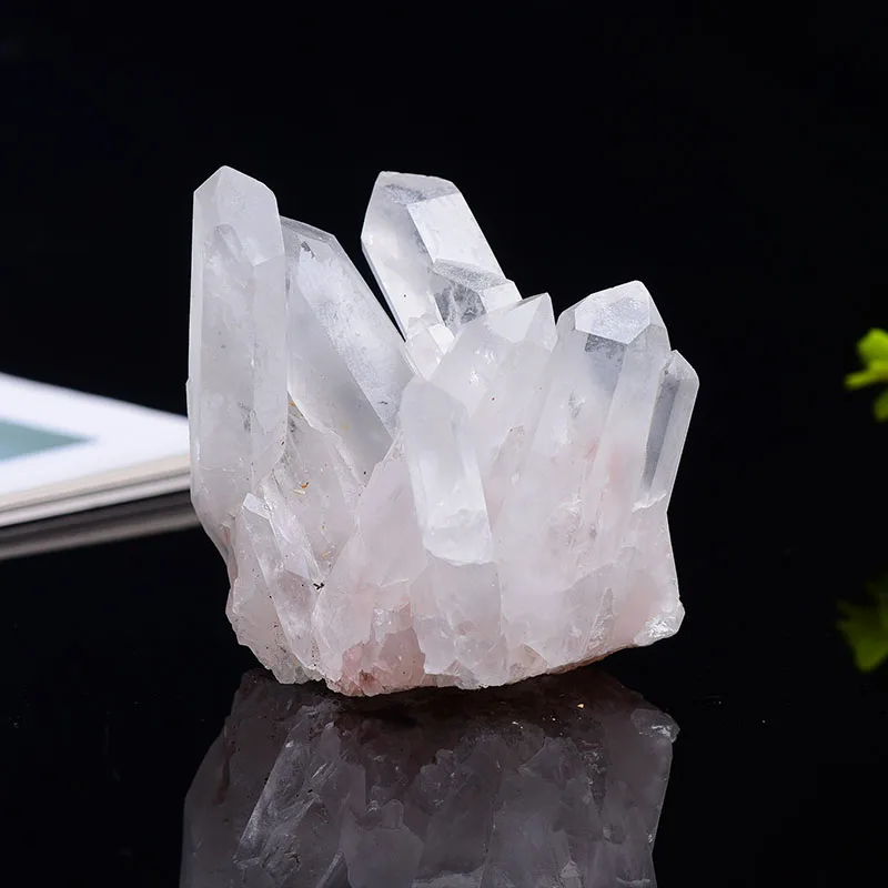 

50-350g Natural White Crystal Cluster Quartz Crystal Health Healing Reiki Stone Raw Point Specimen Home Decor Raw Crystals