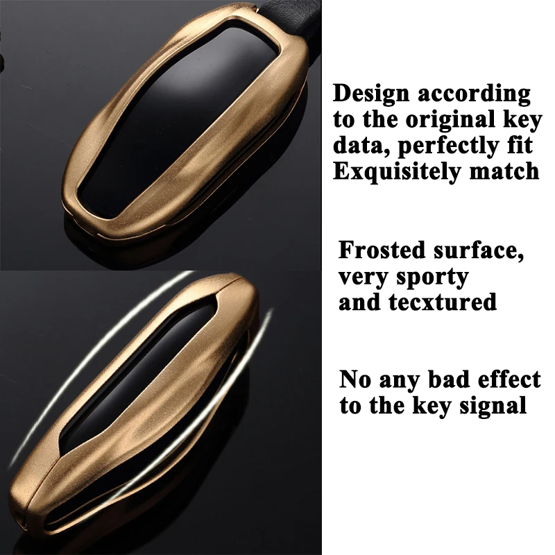 1 шт. SEEYULE алюминиевый сплав стильный автомобильный чехол с дистанционным