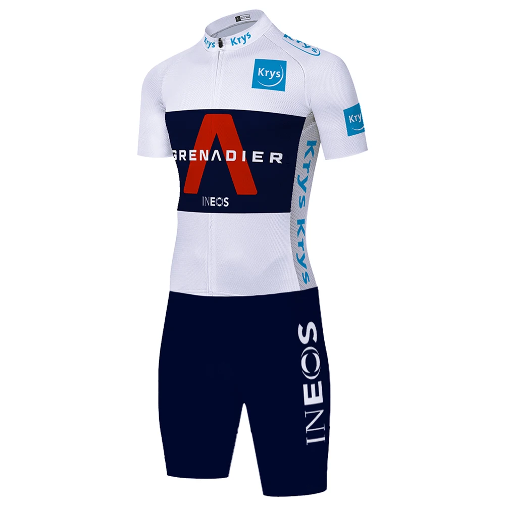 2022 команда INEOS велосипедный костюм мужской трикотажный комбинезон для езды на