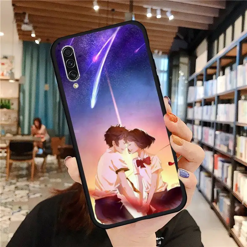 

Japan anime Your Name movie Phone Case For Samsung galaxy A S note 10 7 8 9 20 30 31 40 50 51 70 71 21 s ultra plus