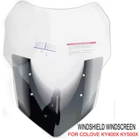 windshield windscreen for colove ky400x ky500x ky 500x ky 400x motorcycle wind screen deflector windshield for montana xr5 xr 5