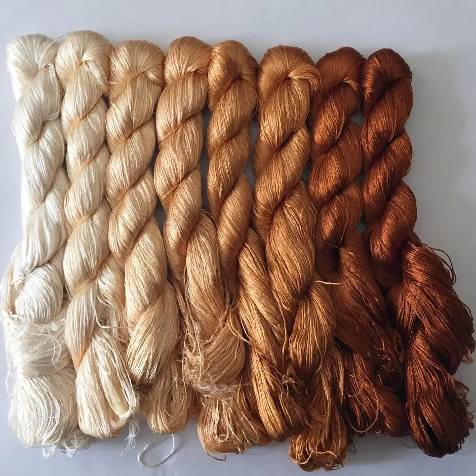 8 шпилек китайский натуральный шелк тутового шелкопряда вышивка нитей 440 м на