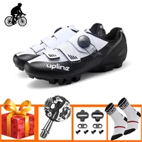 cycling shoes add spd pedals for women men mountain bike sneakers breathable athletic self locking non slip racing bicycle shoes