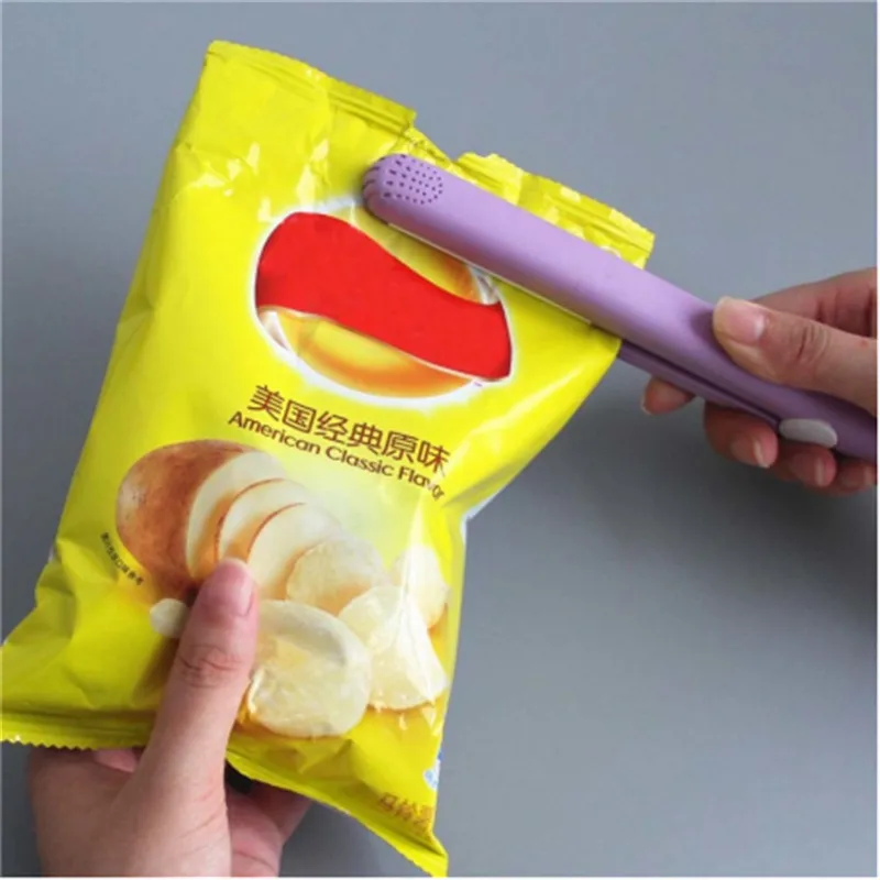 Creative Household Food Vacuum Sealer Bag Clip Handheld Portable Electric Heat Sealing Machine Sugar Paper Plastic seal | Дом и сад