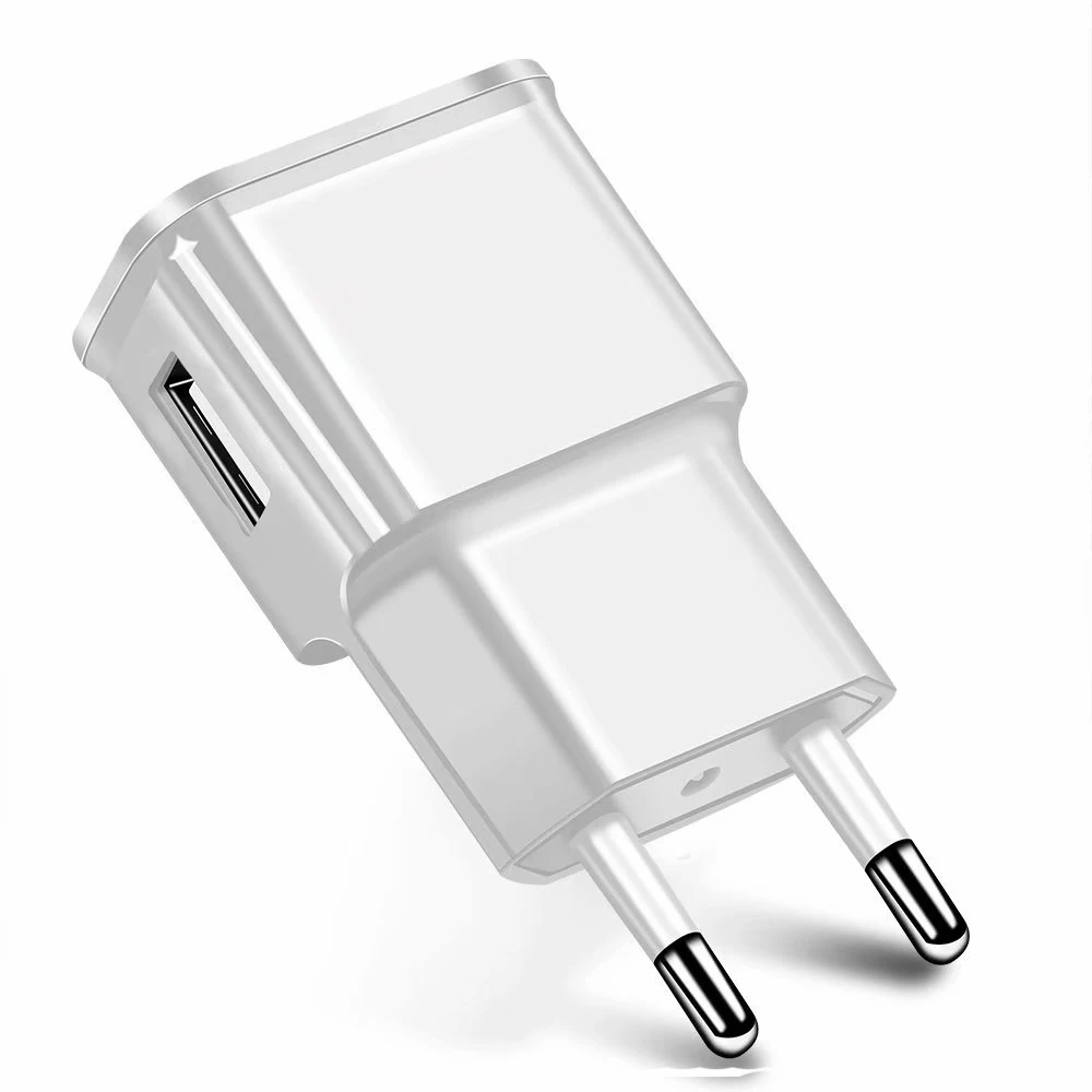 USB зарядное устройство 2a Быстрая зарядка Путешествия ЕС США переходник портативное Сетевое зарядное устройство кабель мобильного телефона для samsung Galaxy A50 S8 Xiaomi - Тип штекера: EU Charger White
