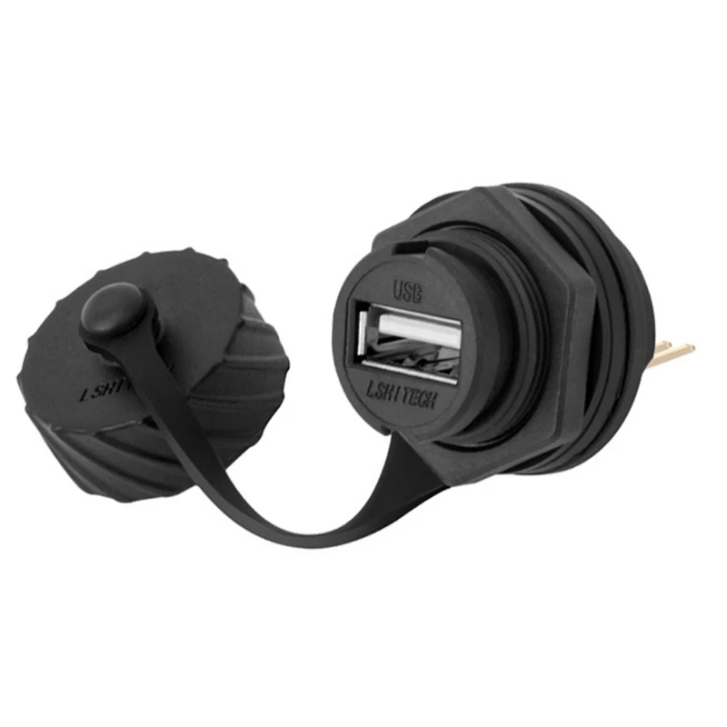 

USB 2.0 3.0 Female Socket Plug Panel Mount Adapter 2/2.54mm Needle Pitch Connect