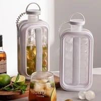 water bottle portable ice mold kettle household ice making mold home kitchen accessories multifunction water bottles drinkware