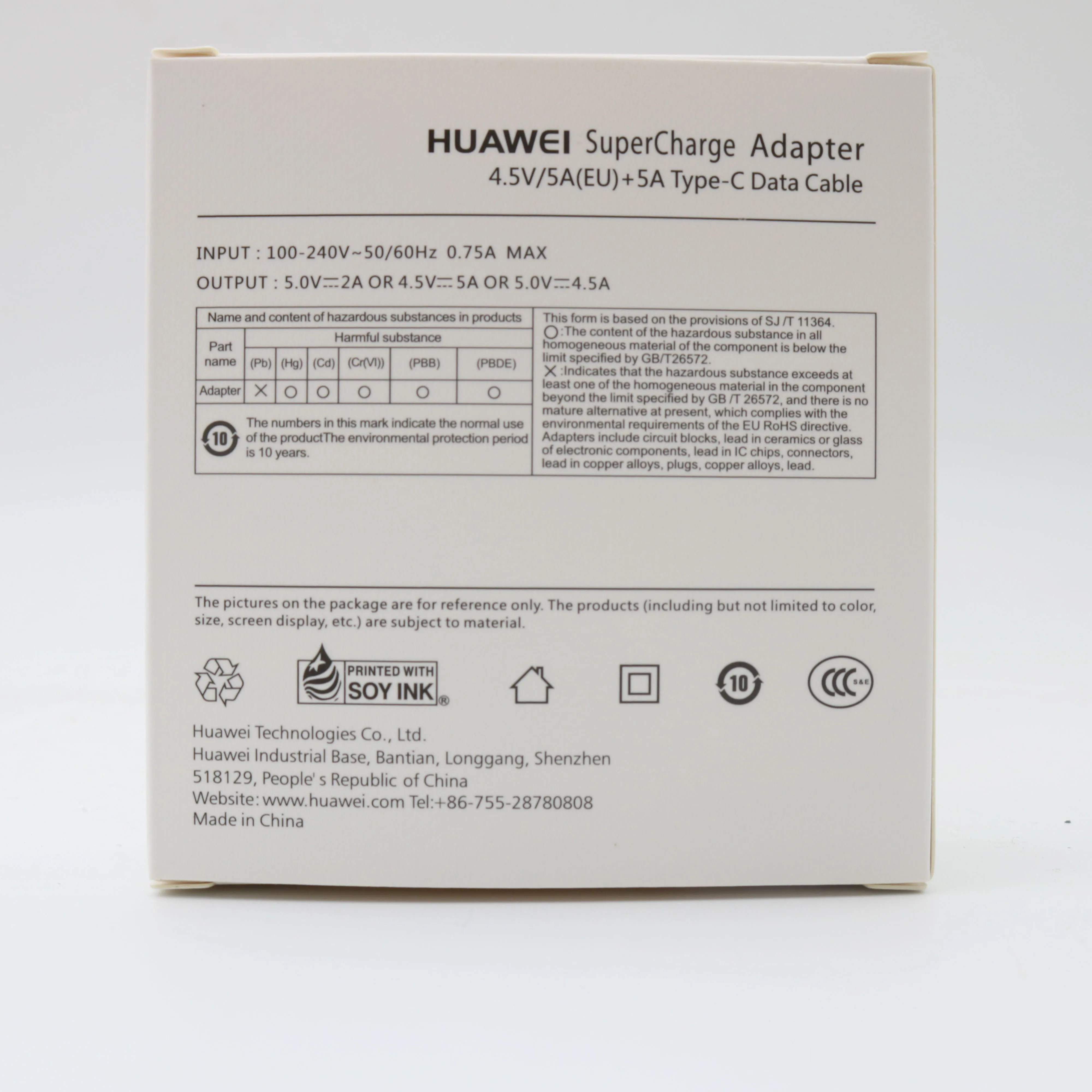 Супер зарядное устройство HUAWEI Mate 9 10 20Pro P20 быстрая зарядка дорожный настенный