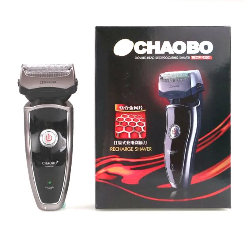 RSCW 9200 2D плавающий Двойной резак электробритва перезаряжаемая Беспроводная