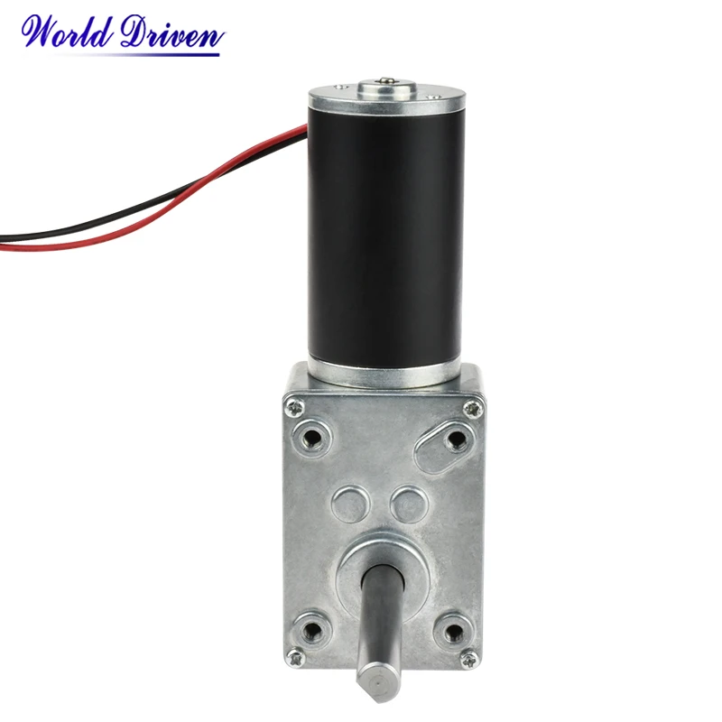 Номинальная скорость двигателя червячной передачи напряжение 12 В постоянного