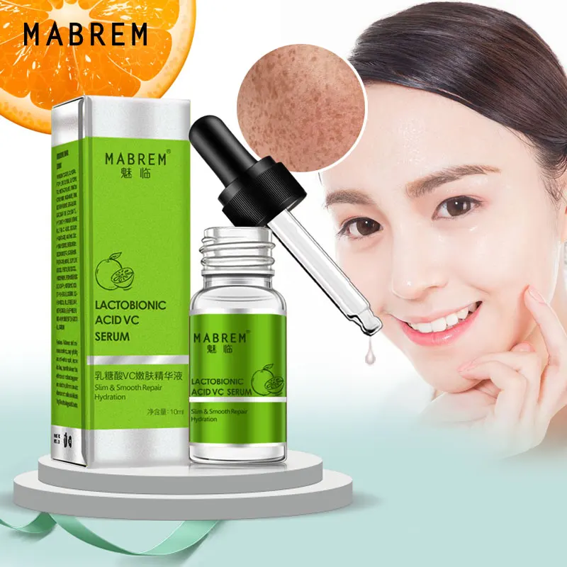 MABREM лактобионовая кислота VC Tender serum эффективно удаляет кератин и угри Repair serum Face Ance Маска для уменьшения пор уход