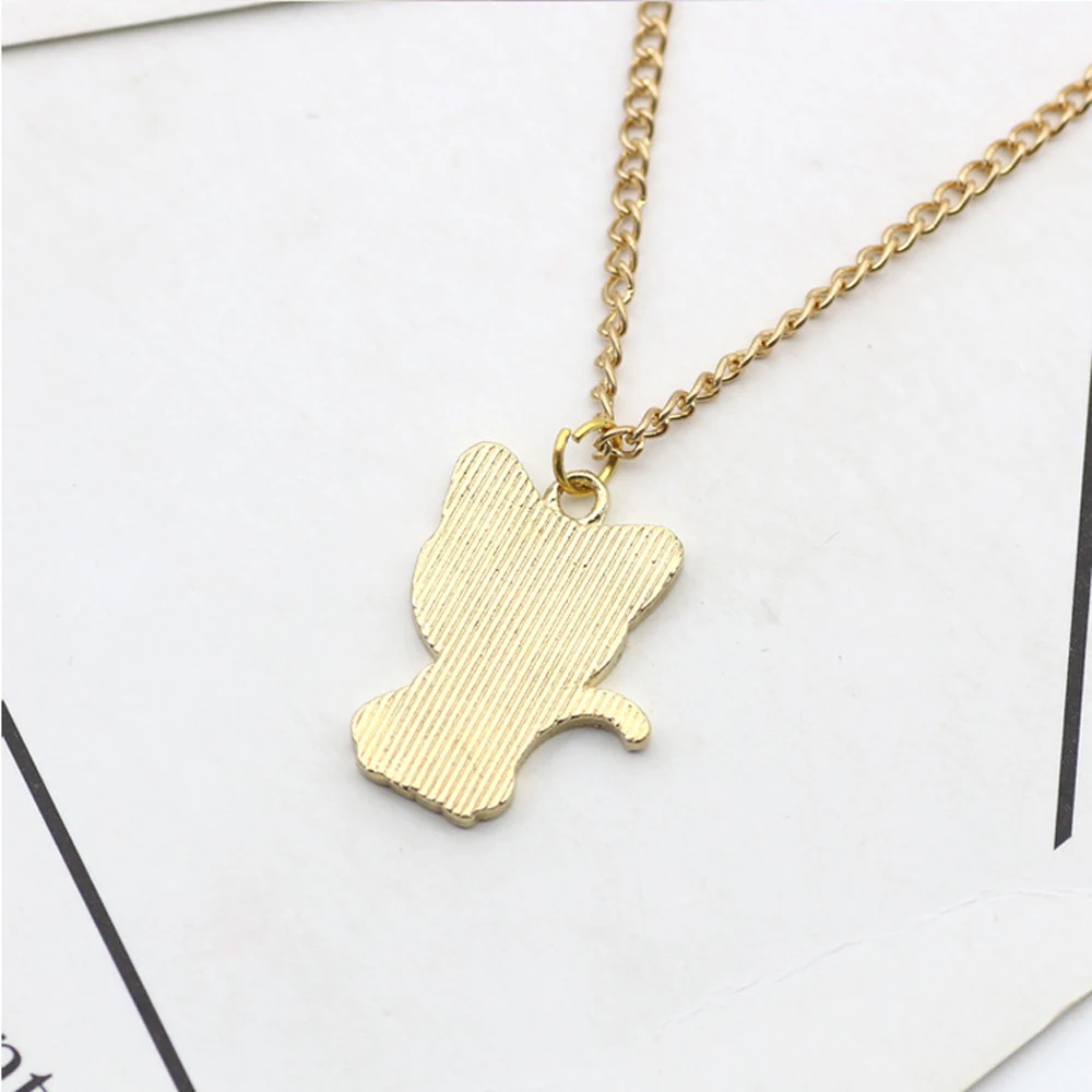 Модные ожерелья цепочки в японском стиле с изображением героев мультфильмов