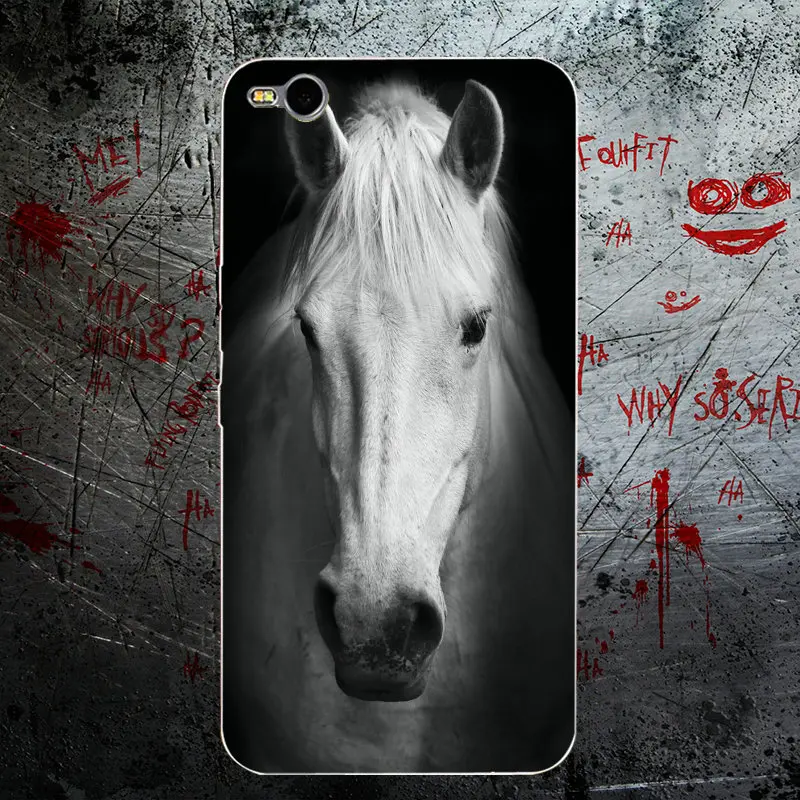 Clear Case Cover For Sony Xperia Z Z1 Z2 Z3 Z4 Z5 Compact M2 M4 M5 T3 XA E3 E5 C4 C5 Soft Phone Amazing Horse Animal Print | Мобильные