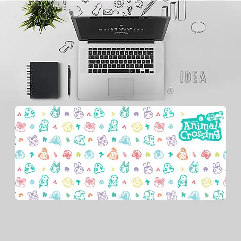 

Animal Crossing Rubber Mouse Durable Desktop Mousepad X XL XXL Non-slip Cushion Thickness 2mm LockEdge equal LE