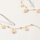 Женская цепочка для солнцезащитных очков в богемном пляжном стиле, цепочка для солнцезащитных очков, подвесной держатель шнуров на шею, ремешок для очков