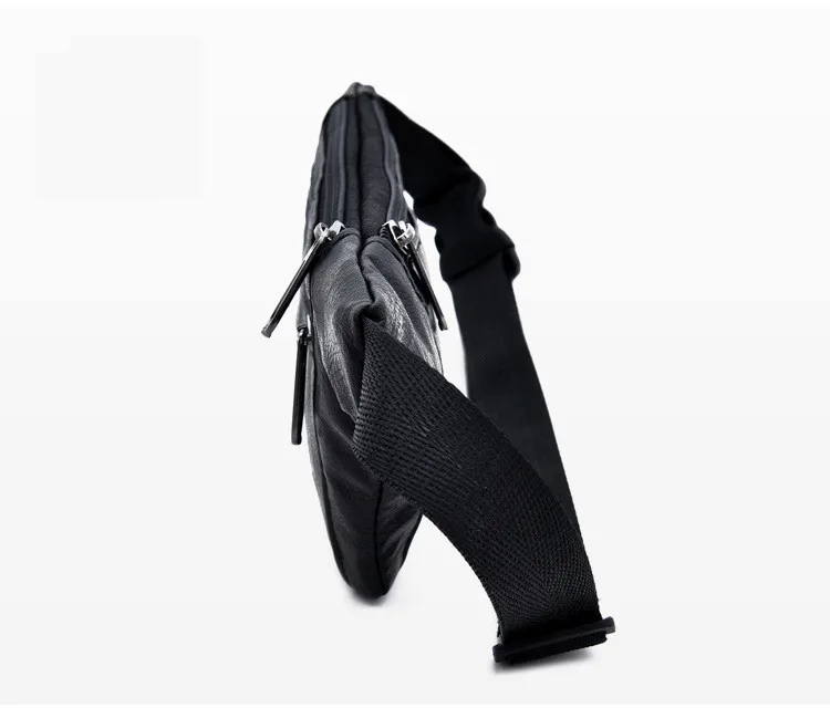 Поясная сумка для мужчин из искусственной кожи поясная модная унисекс телефона