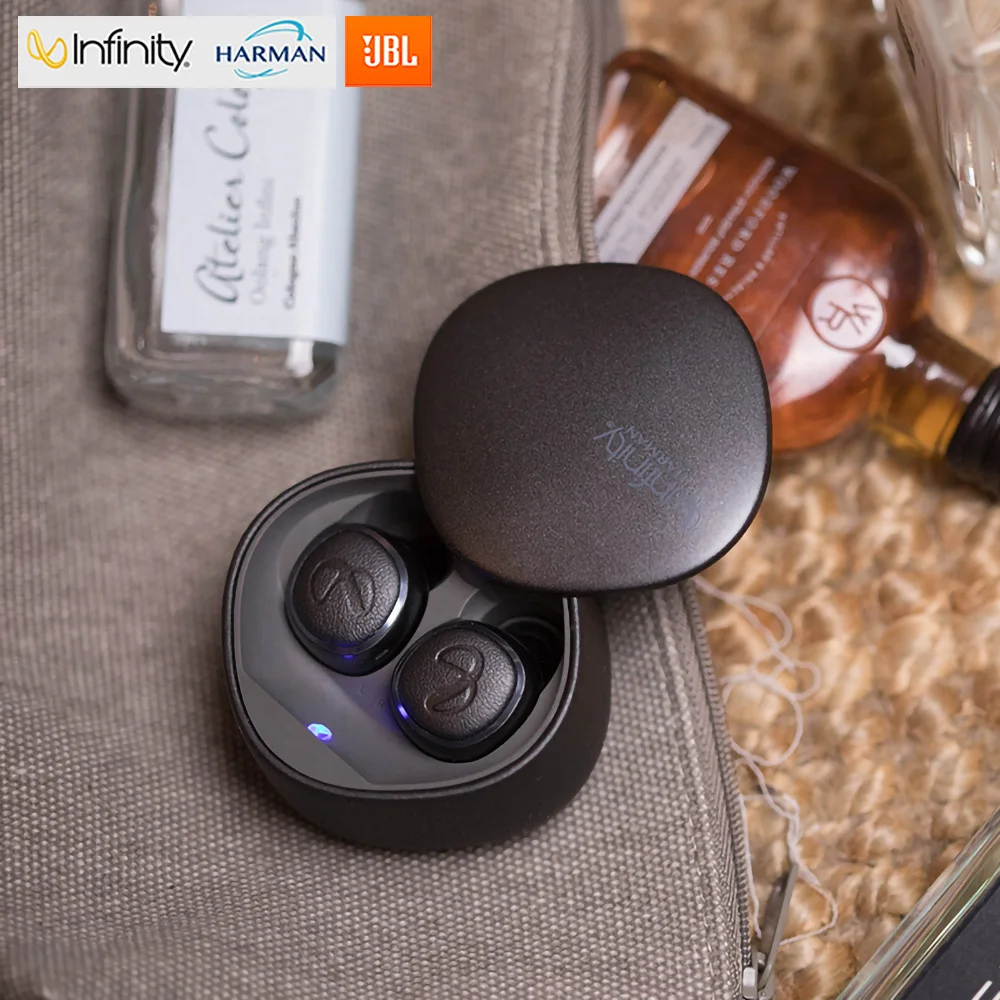 Беспроводные наушники HARMAN Infinity I600TWS Bluetooth 5 0 AAC анализ длительный срок службы