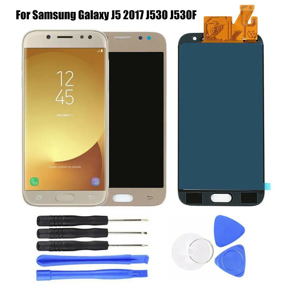 Сменный сенсорный ЖК-экран с цифровым преобразователем для Samsung Galaxy J5 2017 J530 J530F |