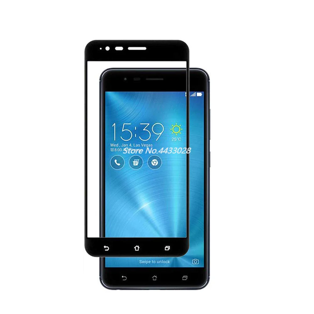 3D полное покрытие закаленное стекло для Asus Zenfone 3 Zoom ZE553KL защита экрана защитная