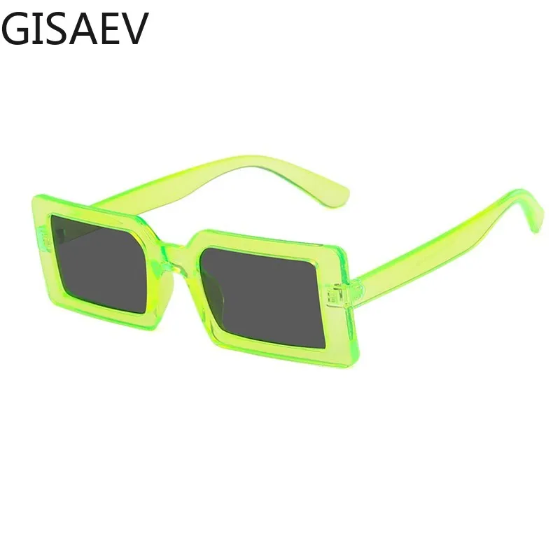 Женские/мужские солнцезащитные очки в прямоугольной оправе цвет ассортименте |