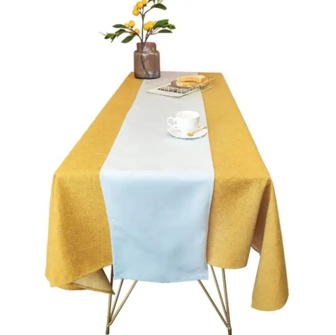 Nordic элегантная скатерть на стол из бархата с английским алфавитом Настольная