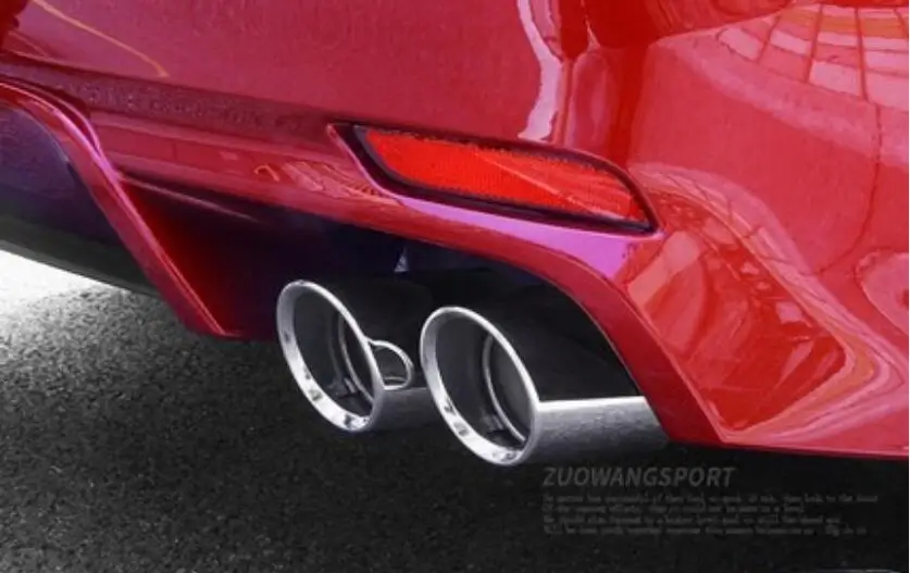 Автомобильные аксессуары из нержавеющей стали фитинг для выхлопной трубы