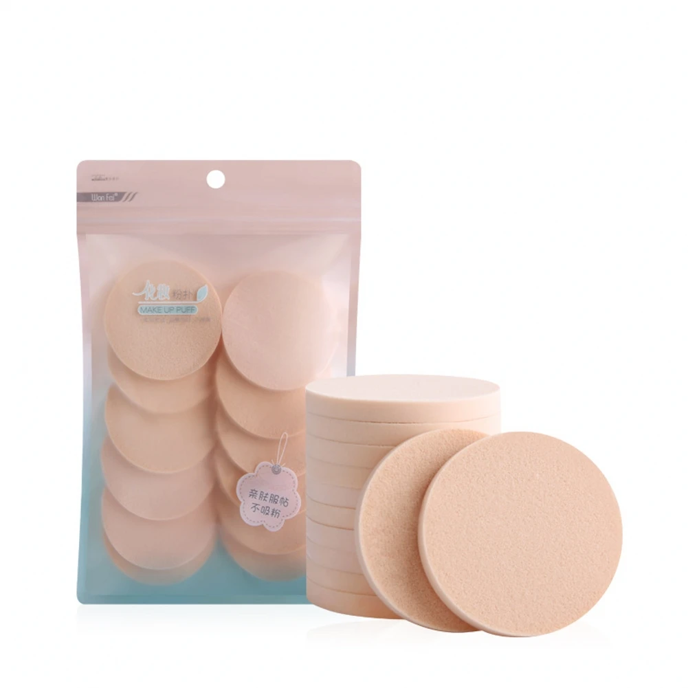 

12pcs Wet And Dry Use Makeup Sponge Powder Puff Foundation Cosmetic Facial Sponges Soft Powder Puff For BB Cream Blush