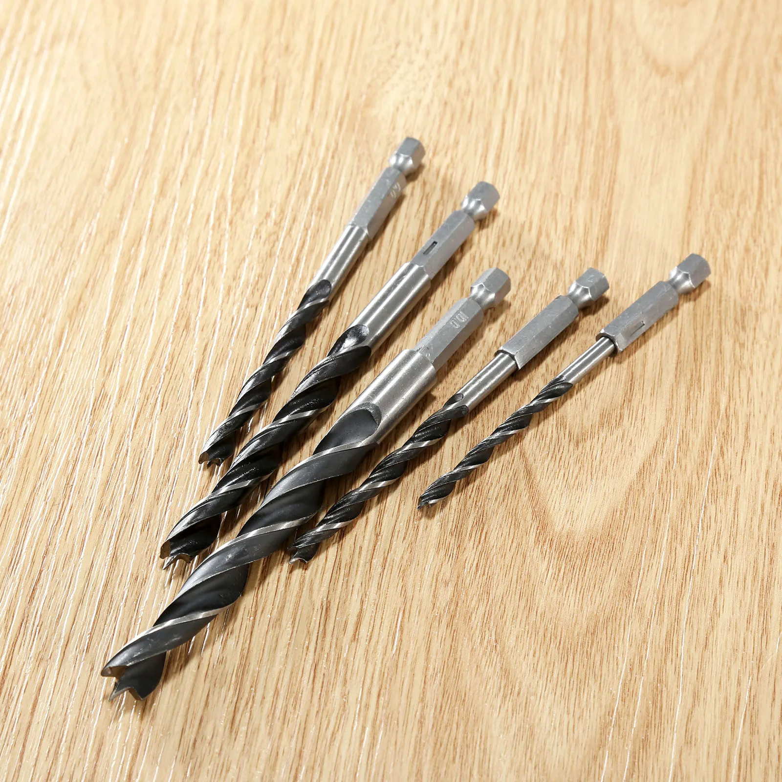 5 шт. 1/4 &quotшестигранный хвостовик сверла по металлу набор деревообрабатывающий