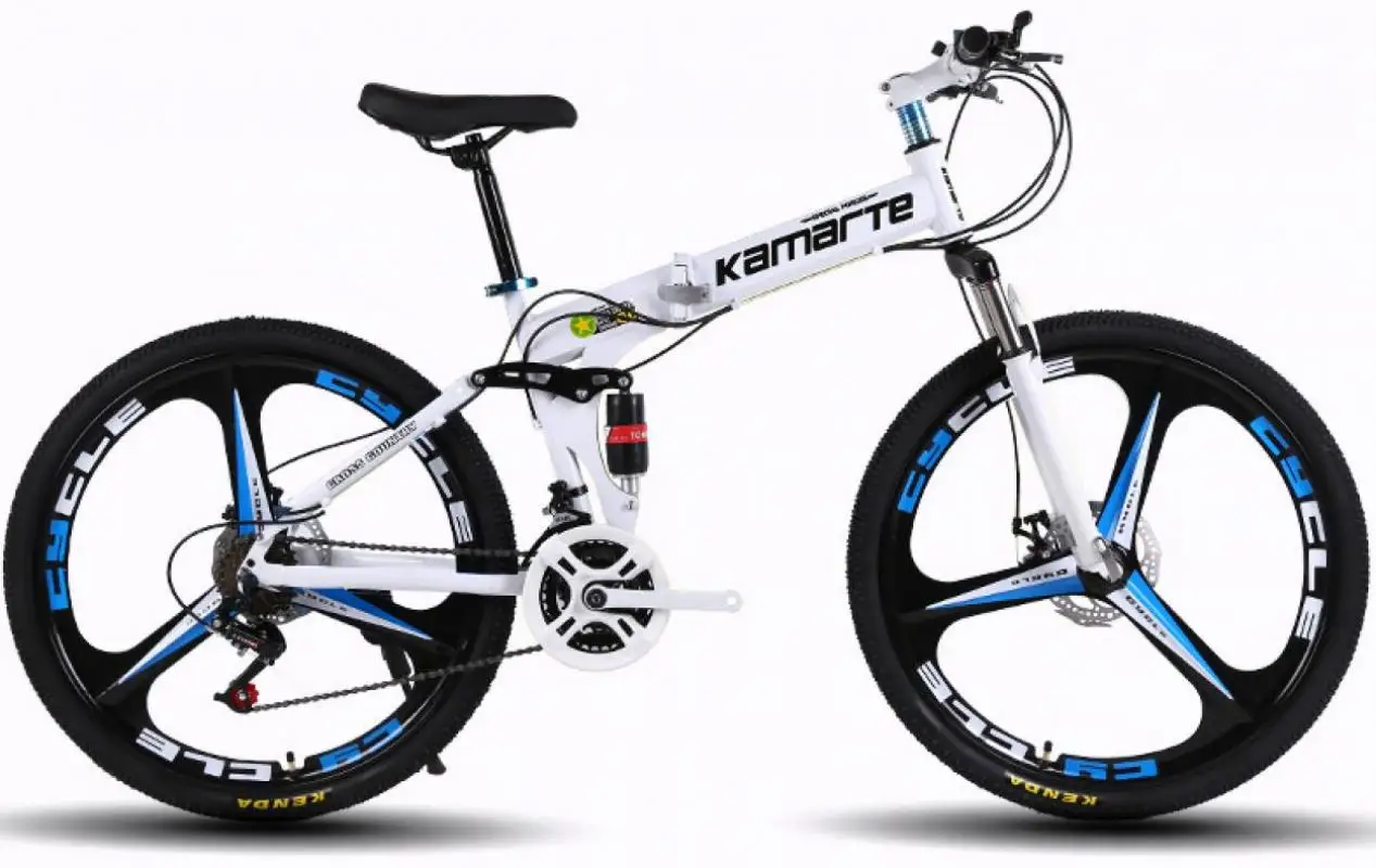 

Mountain Bike Foldable MTB Bike Male Female Student Mountain Bicycle Mountain Road Cycling Folding 24 26 inch 21/24/27 Speed