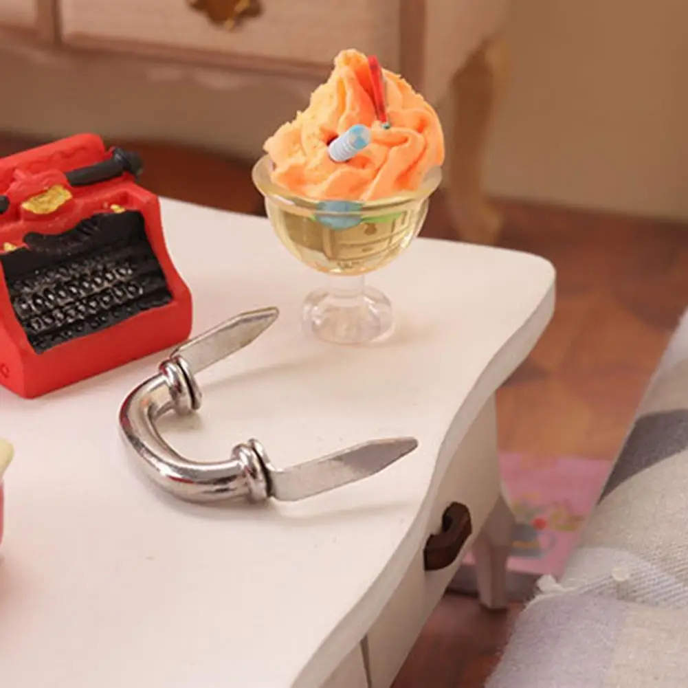 

Ручка дверная миниатюрная для кукольного домика, 2 шт.