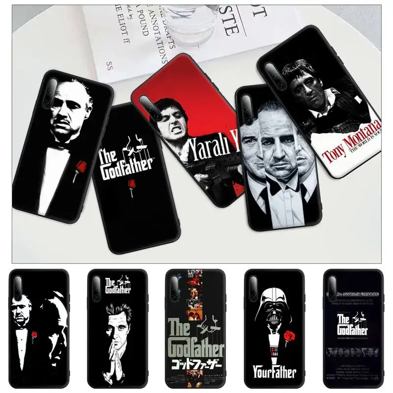 

Scarface Godfather Black Matte Cell Phone Case Cover For Redmi Note 6 8 9 Pro Max 9s 8t 7 5A 5 4 4x