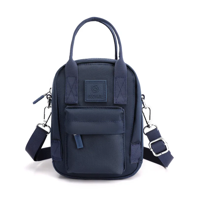 

Women's Bag 2021 New Fashion Shoulder Messenger Bag Nylon Cloth Multifunction Handbag Phone Bag Waterproof Mini Tote