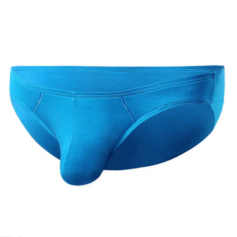 

Soft Modal Underwear Sexy Men's Low-rise Jockstrap Briefs Breathable Males Bulge Pouch Panties Solid Basic Underpants Briefs New