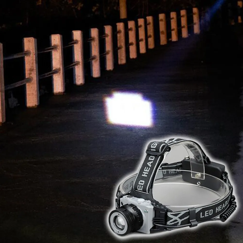 

350LM Head Torch Light USB Rechargeable Head Lamp Headlight Head Flashlight Waterproof Flashlight Camping Fishing Lamp