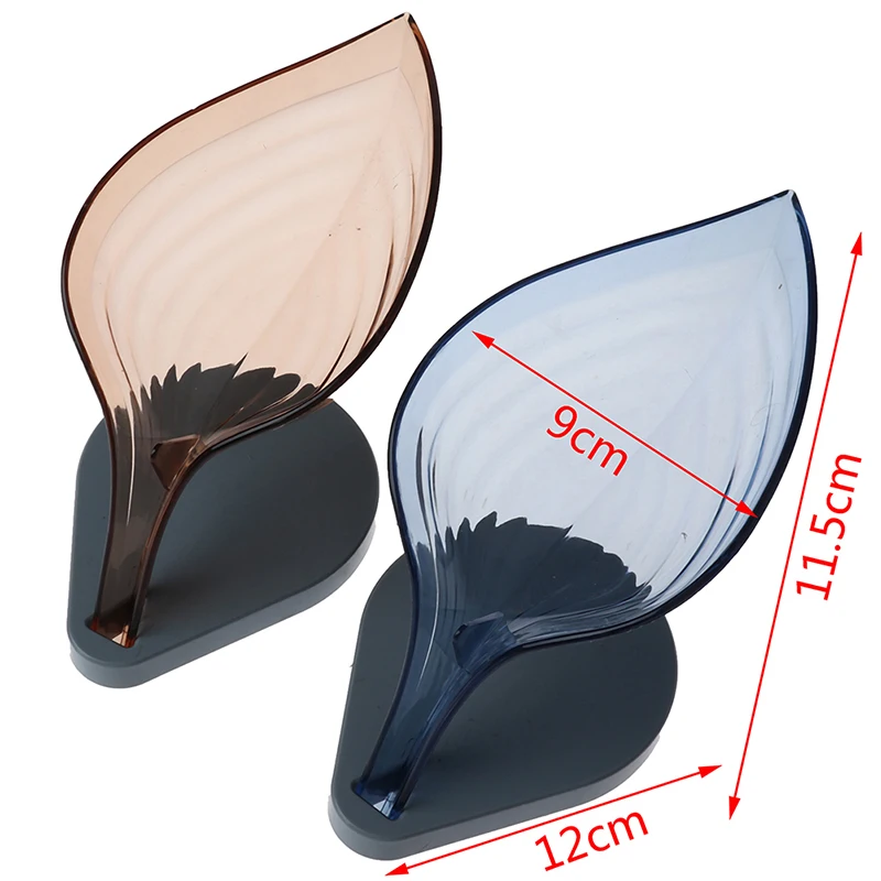 1 шт. в форме листа мыльница для мыла лоток хранения тарелок ванной держатель