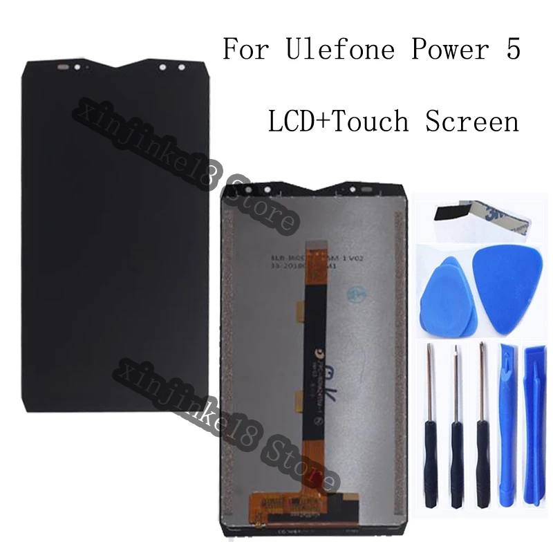 ЖК дисплей 6 0 дюйма для Ulefone power 5 сенсорный экран дигитайзер замена в сборе