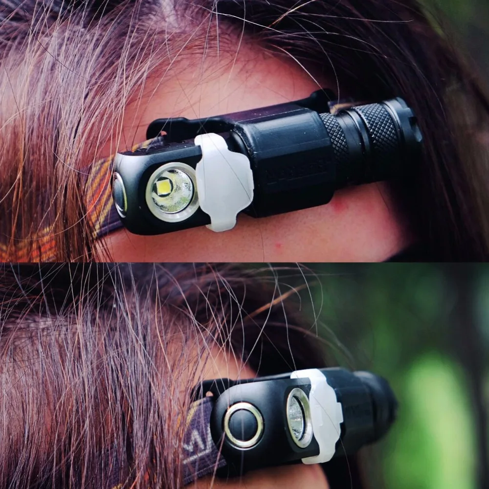 Manker E03H AA налобный фонарь 350LM CREE XP-L/Nichia 219C светодиодный Угловой фонарь с оголовьем, магнитным хвостом, реверсивным зажимом