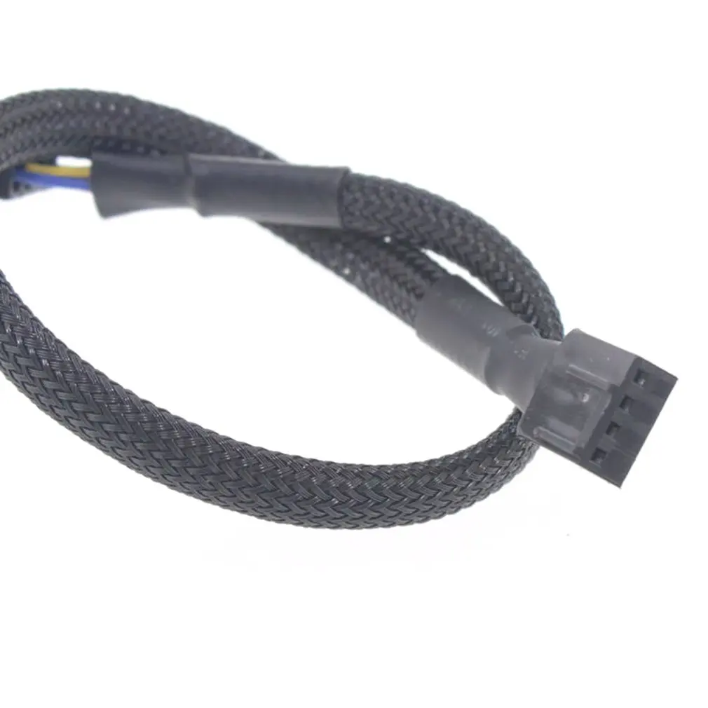 

Motherboard CPU 4 Pin Fan Extension Cable PWM4P Adapter Cable Chassis Motherboard 4-pin Power Cord Extension Cable