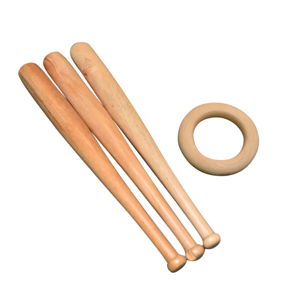 

Mini Solid Wood Baseball Bat Storage Base Holder Support Wood Display Stand Hardwood Baseball Stick Baseball Accessories