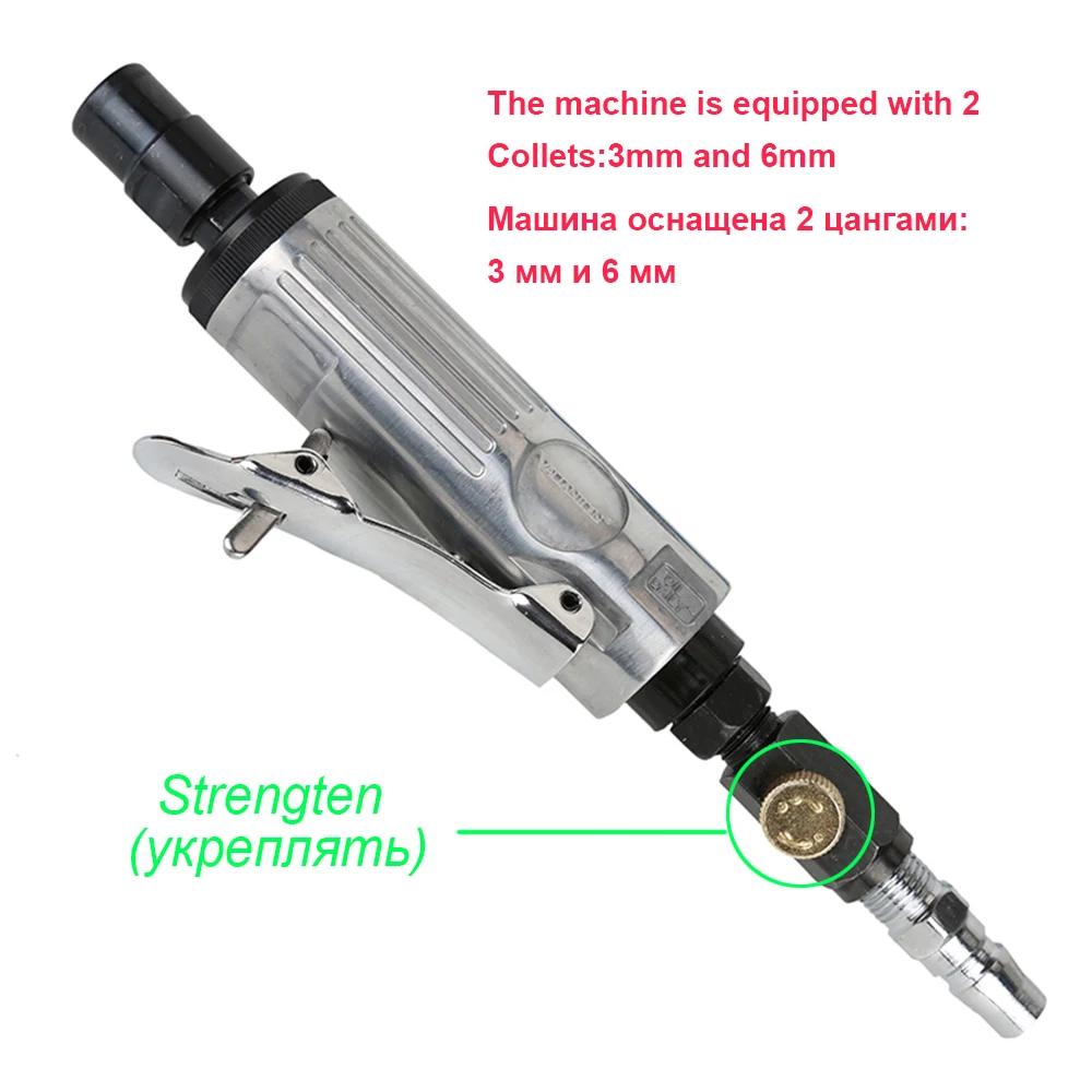1/4 дюймовая пневматическая шлифовальная машина шлифовальный набор